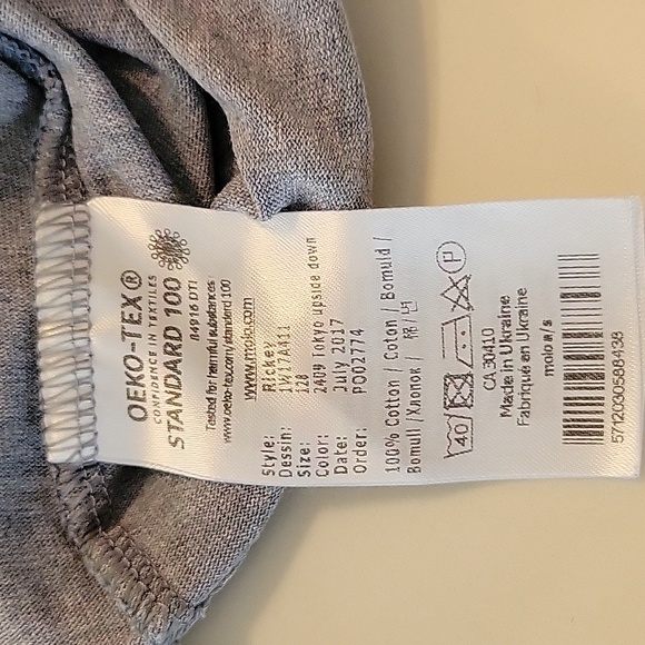 GUC Boys Molo Long Sleeve Tshirt size 8 - Picture 5 of 5